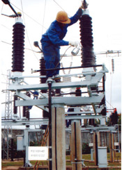 河南郟縣冢頭變電站防腐